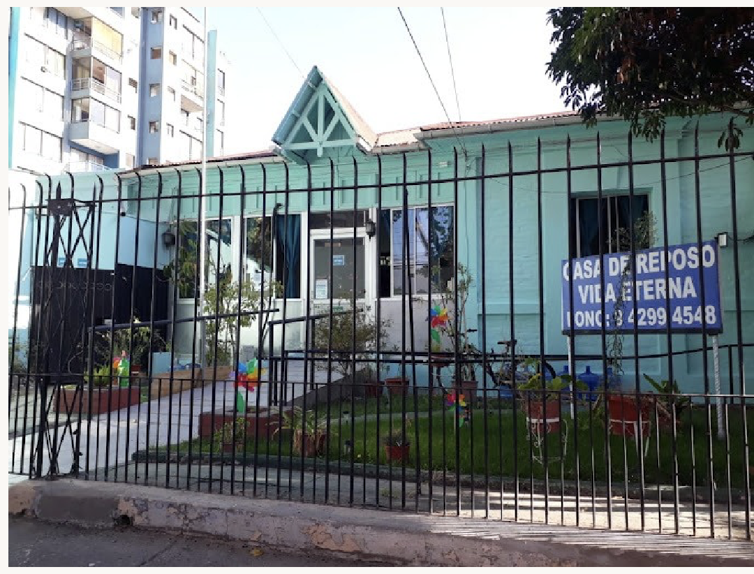 CASA DE REPOSO VIDA ETERNA. 7ª Avenida 1190, SAN Miguel, (+56) 9 4299 4548
